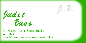 judit buss business card